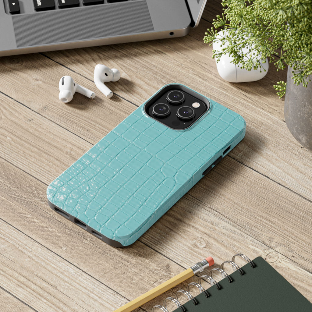 Aqua Croc Phone Case