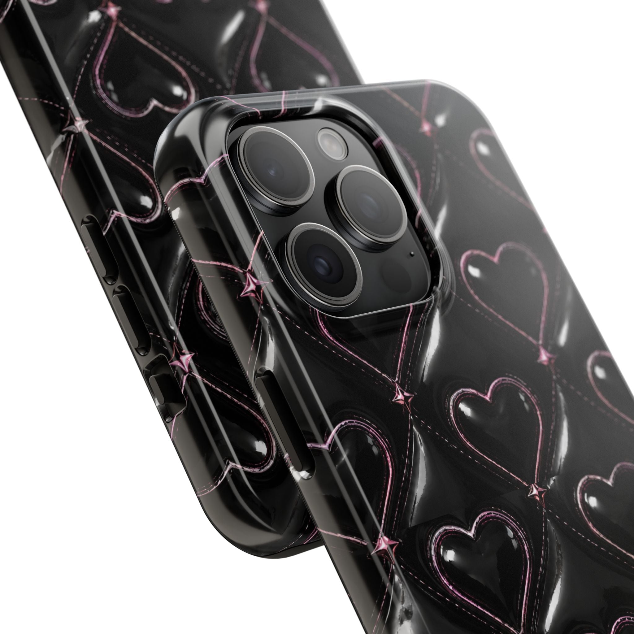 Midnight Hearts Phone Case