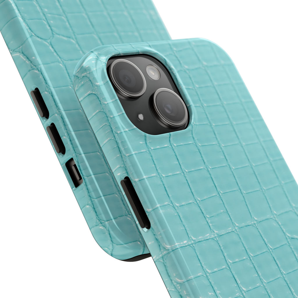 Aqua Croc Phone Case