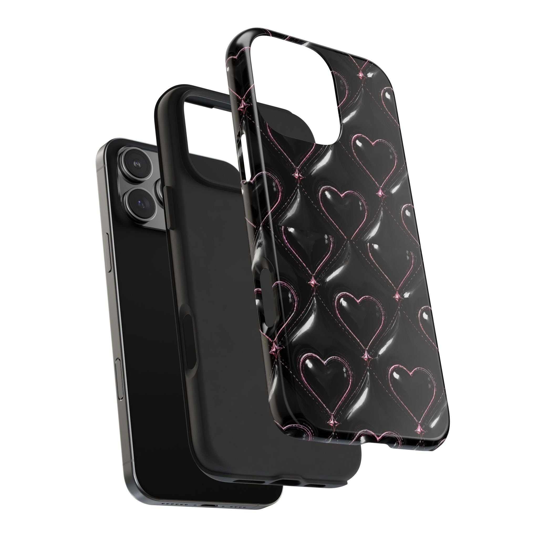 Midnight Hearts Phone Case
