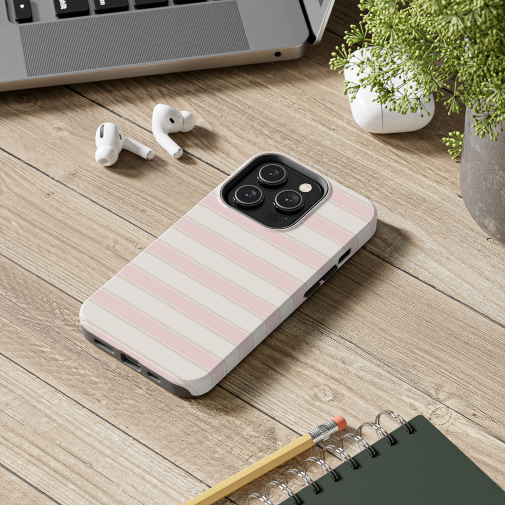 Blush Stripe Phone Case