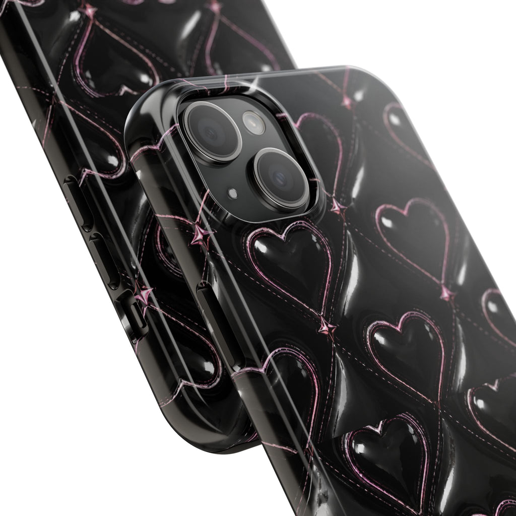 Midnight Hearts Phone Case