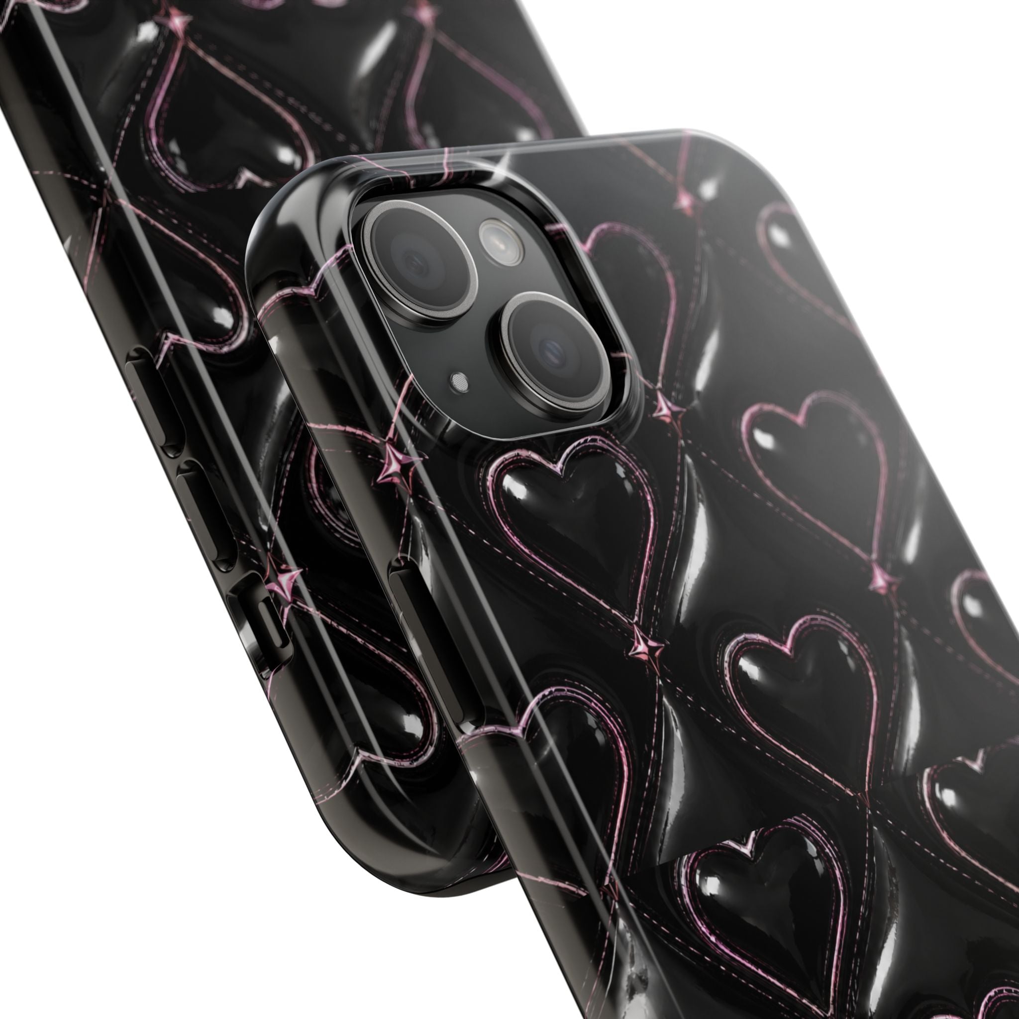 Midnight Hearts Phone Case