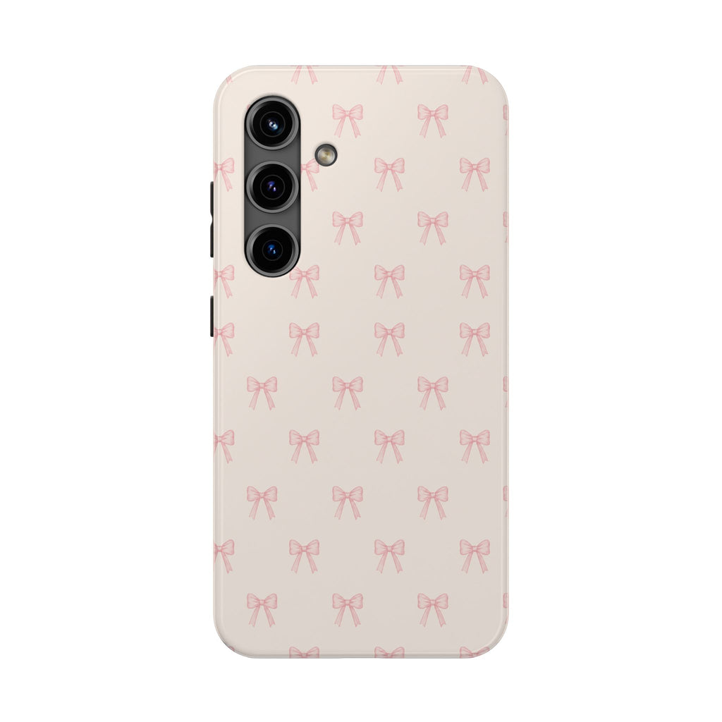 Blush Bow Phone Case