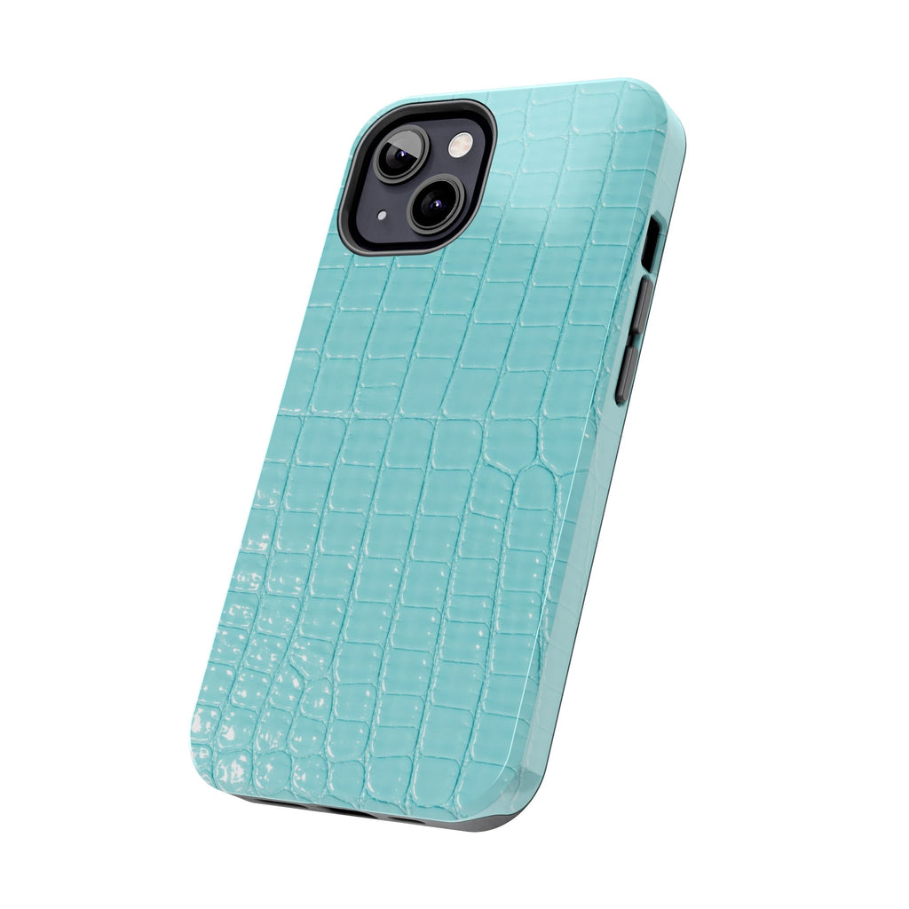 Aqua Croc Phone Case