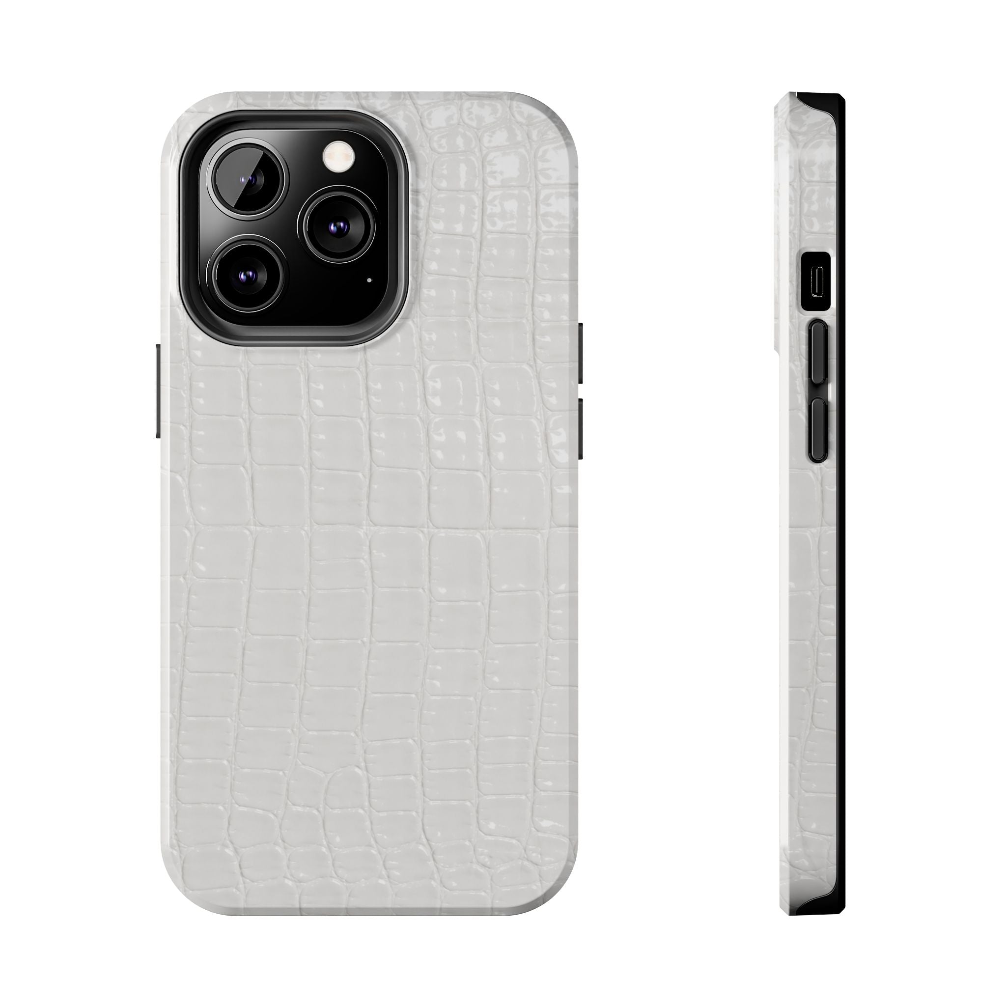 Ivory Croc Phone Cases