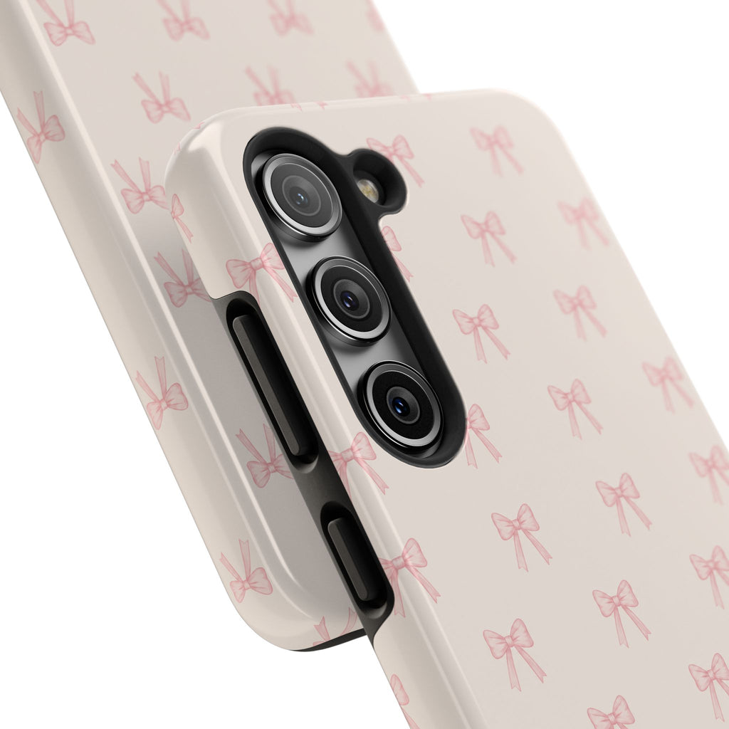Blush Bow Phone Case