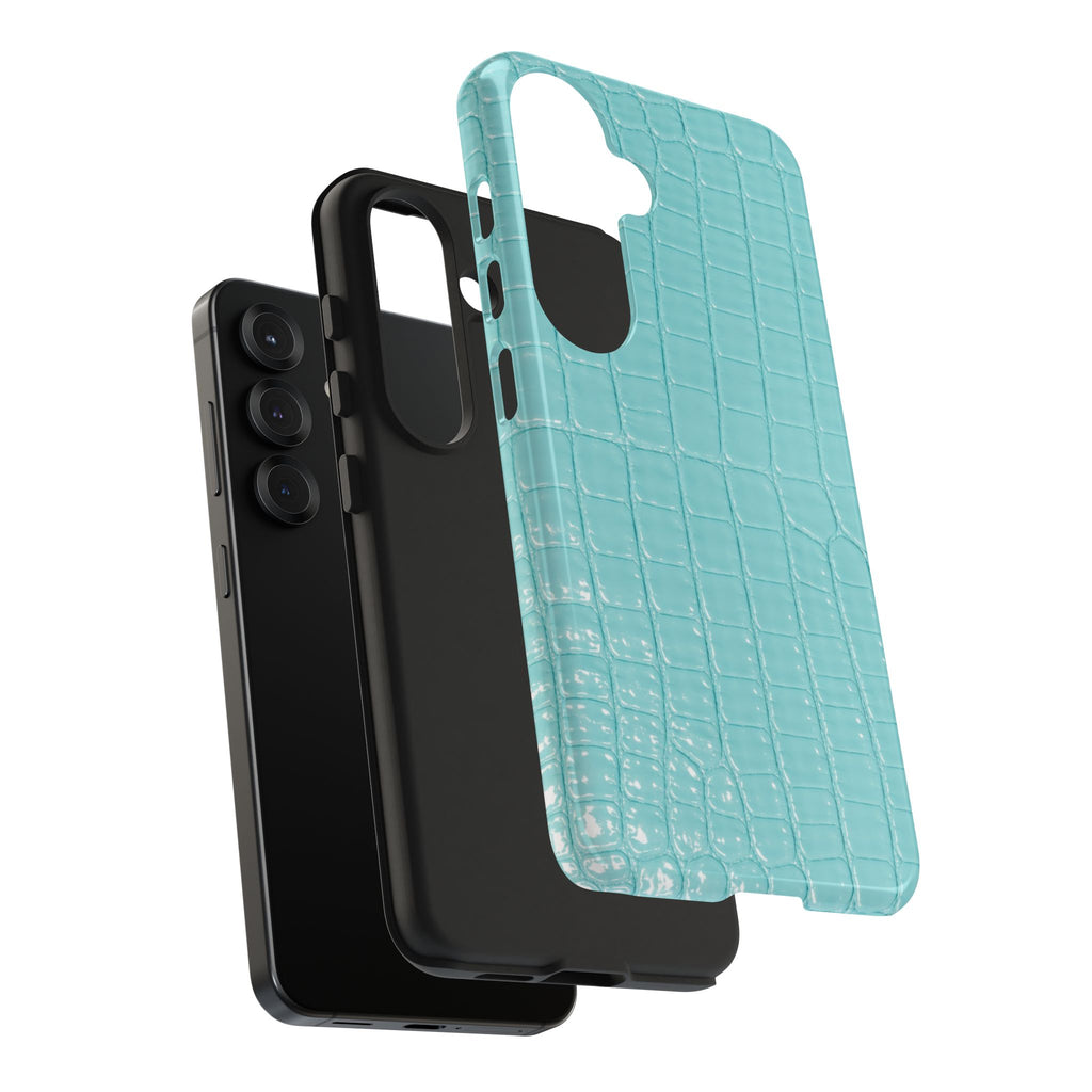 Aqua Croc Phone Case