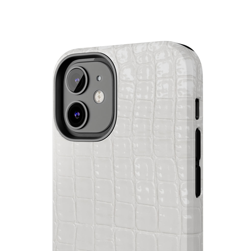 Ivory Croc Phone Cases