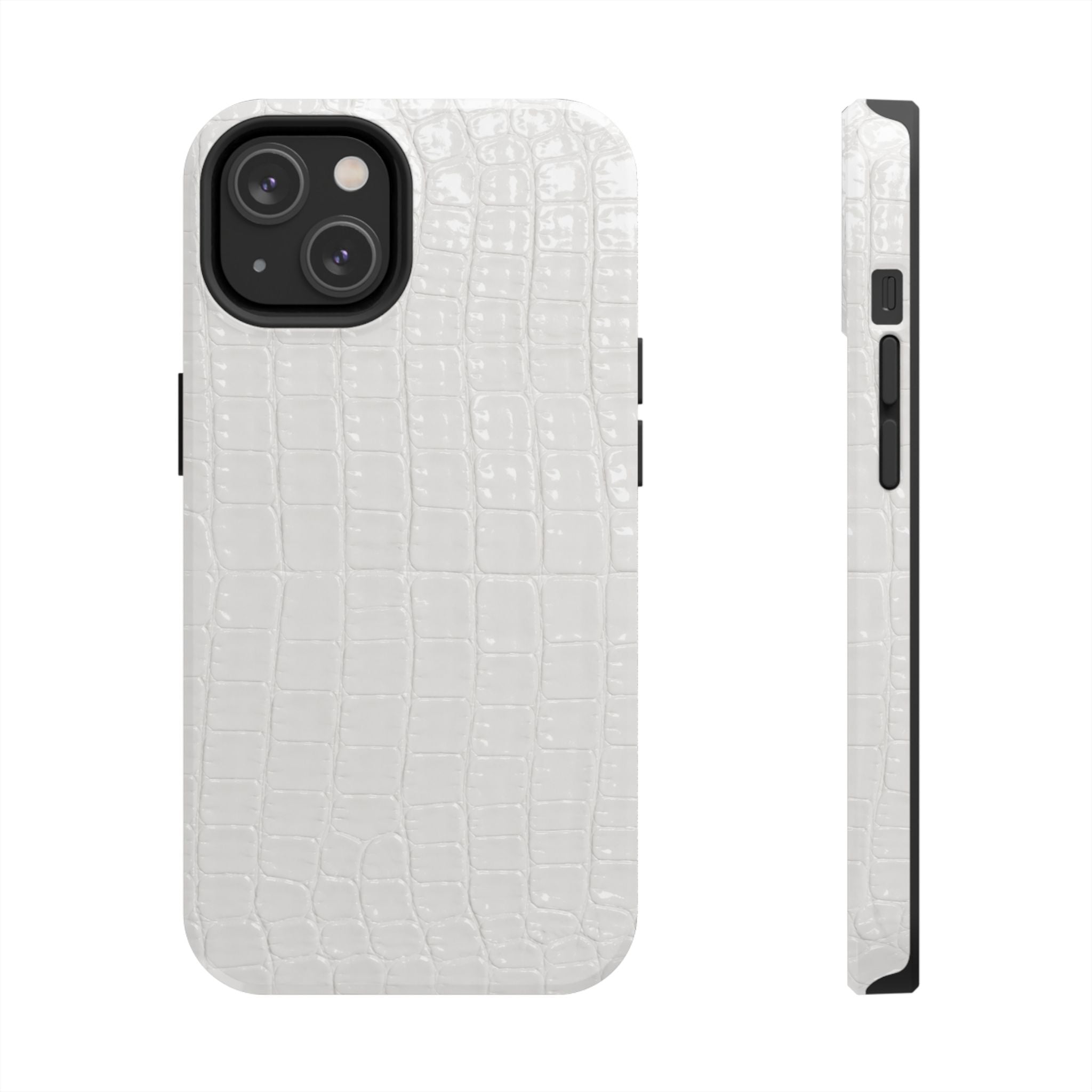 Ivory Croc Phone Cases