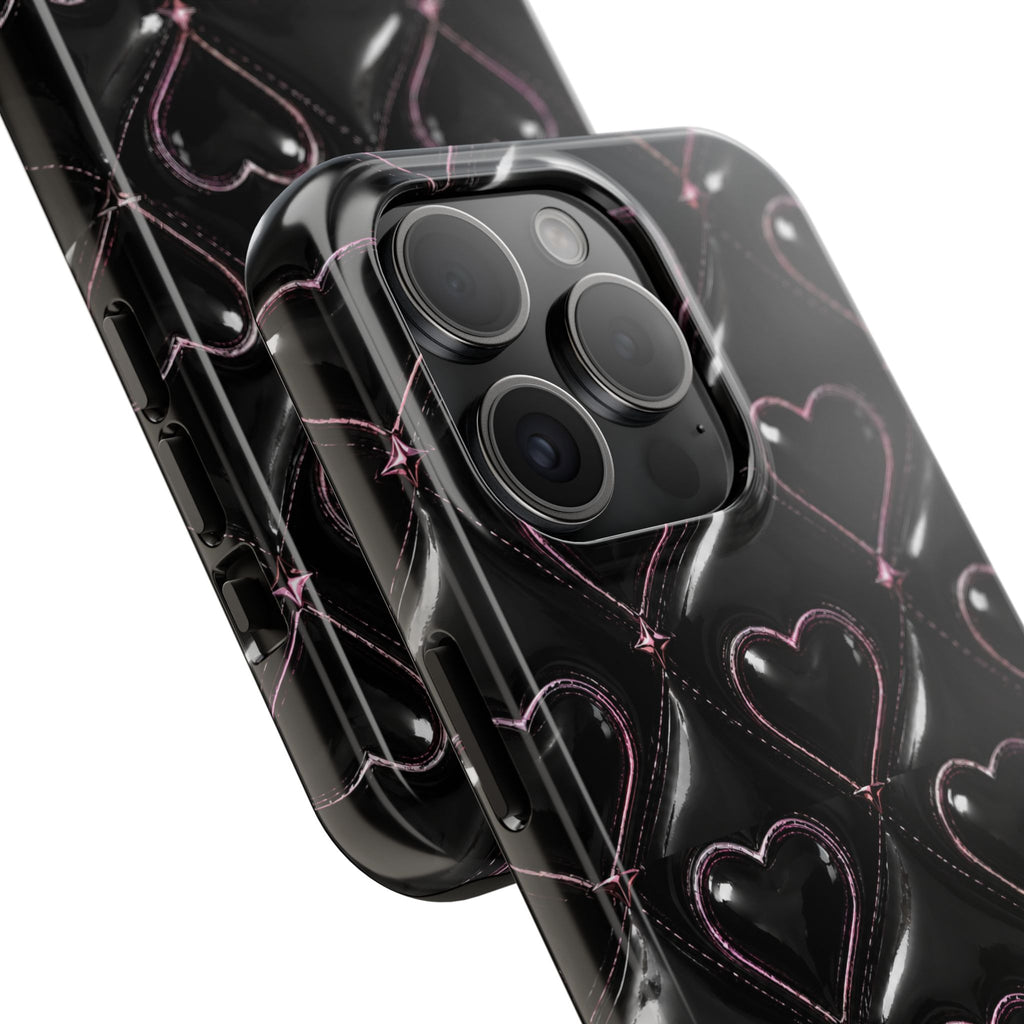 Midnight Hearts Phone Case