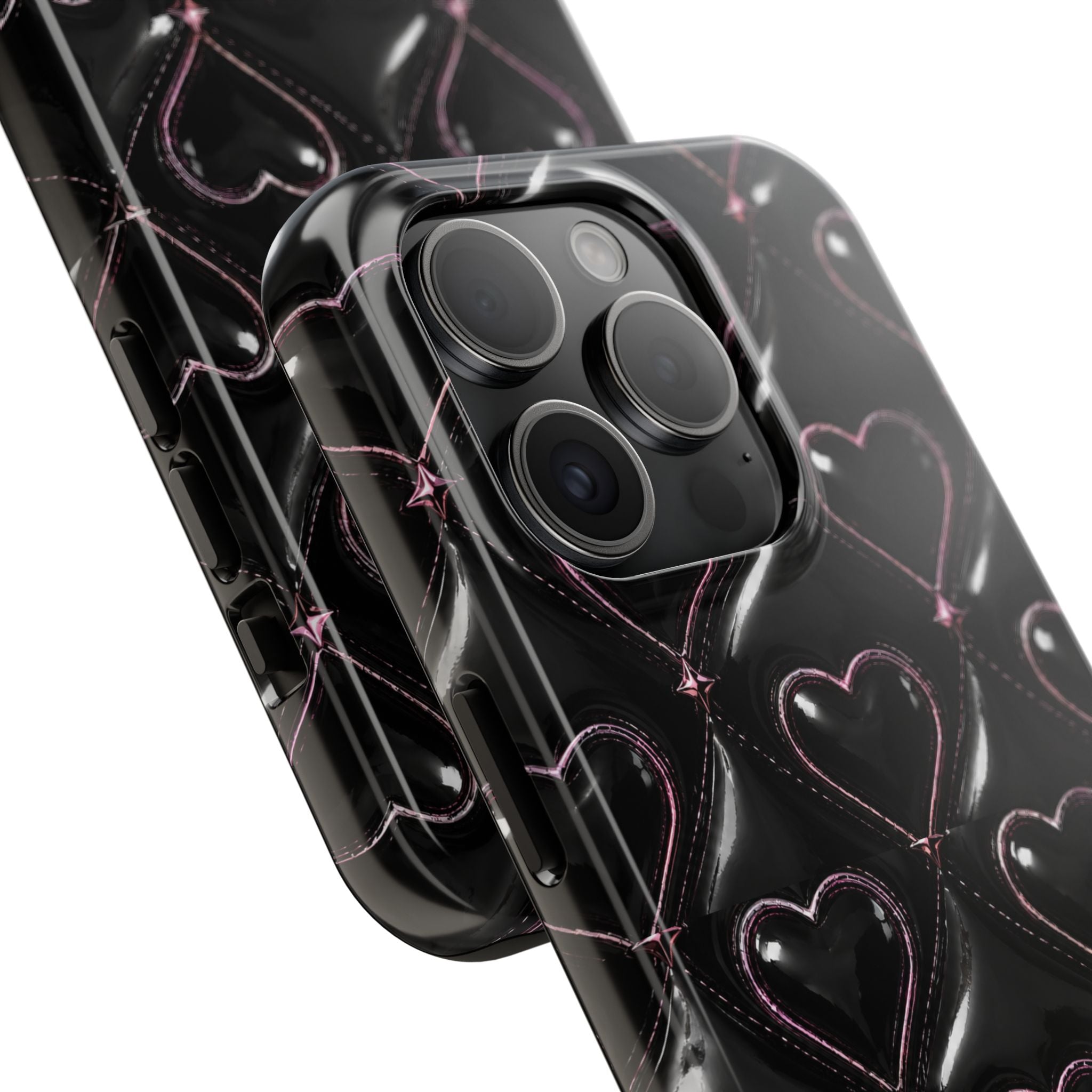 Midnight Hearts Phone Case