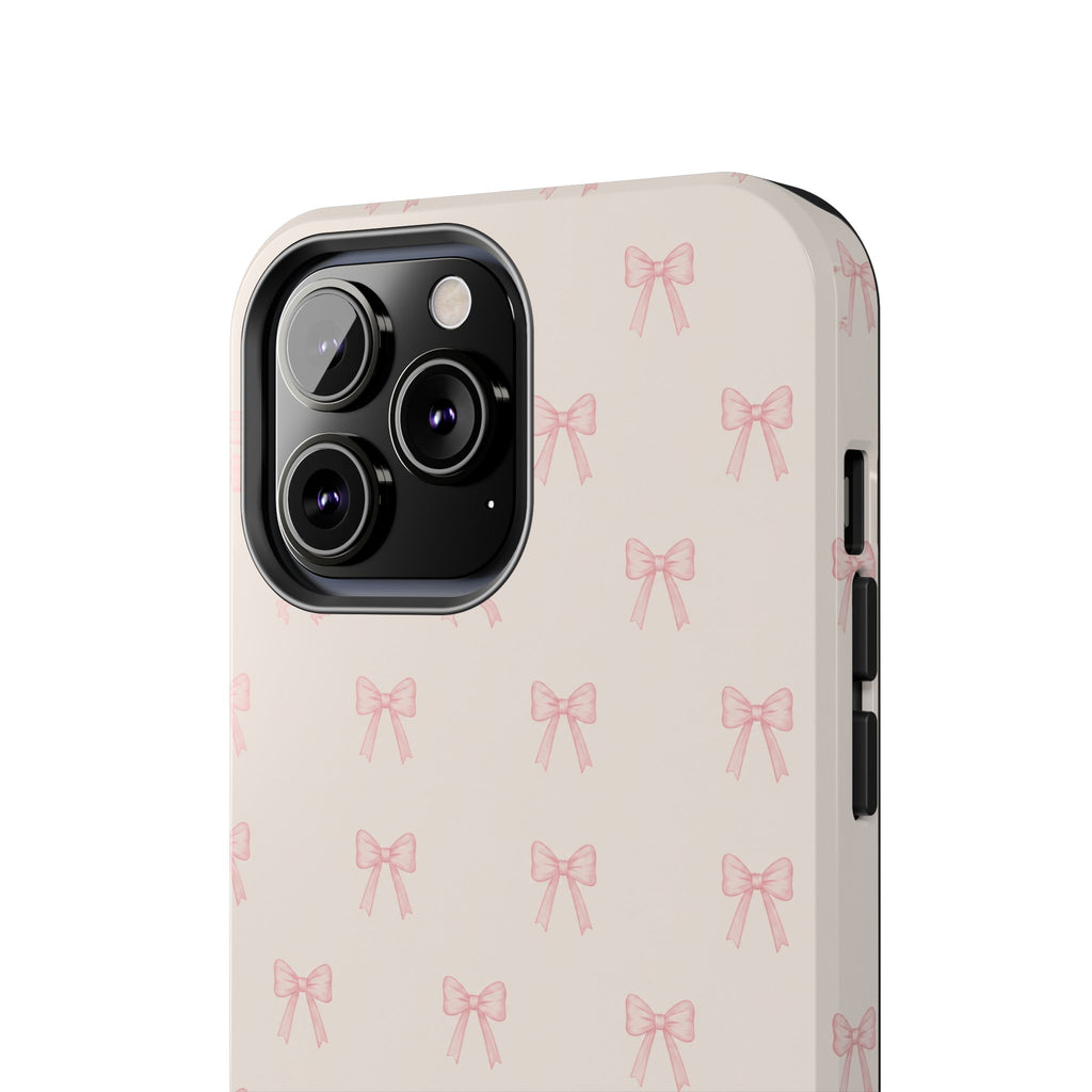 Blush Bow Phone Case