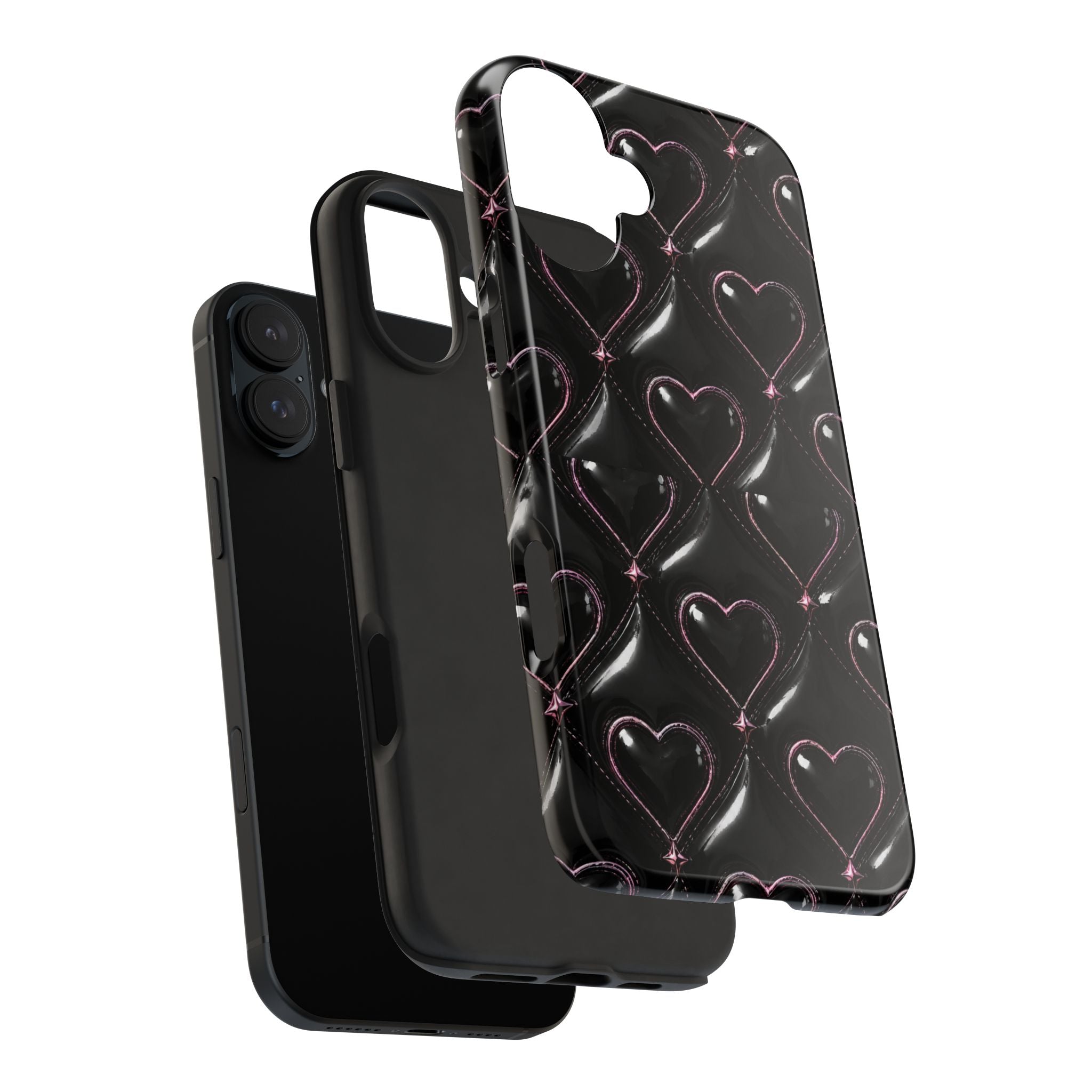 Midnight Hearts Phone Case