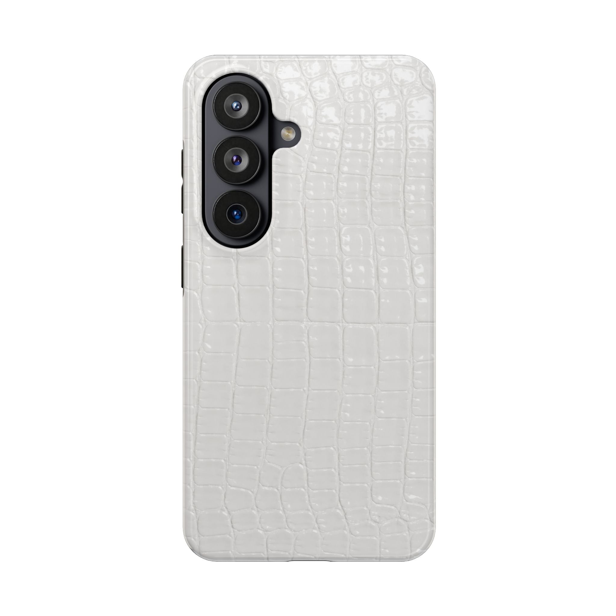 Ivory Croc Phone Cases