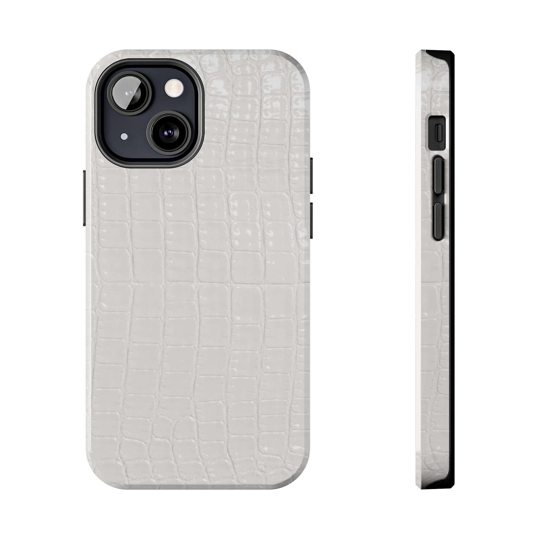 Ivory Croc Phone Cases