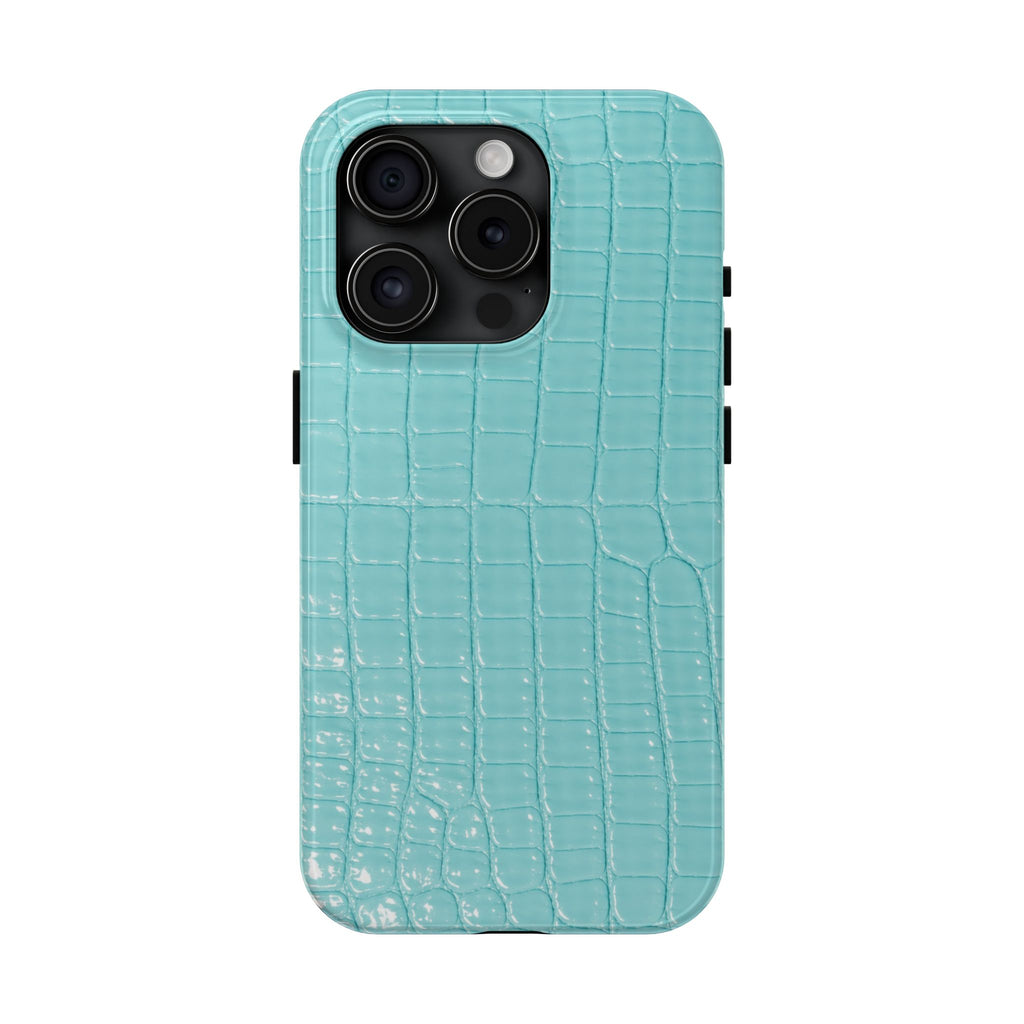 Aqua Croc Phone Case