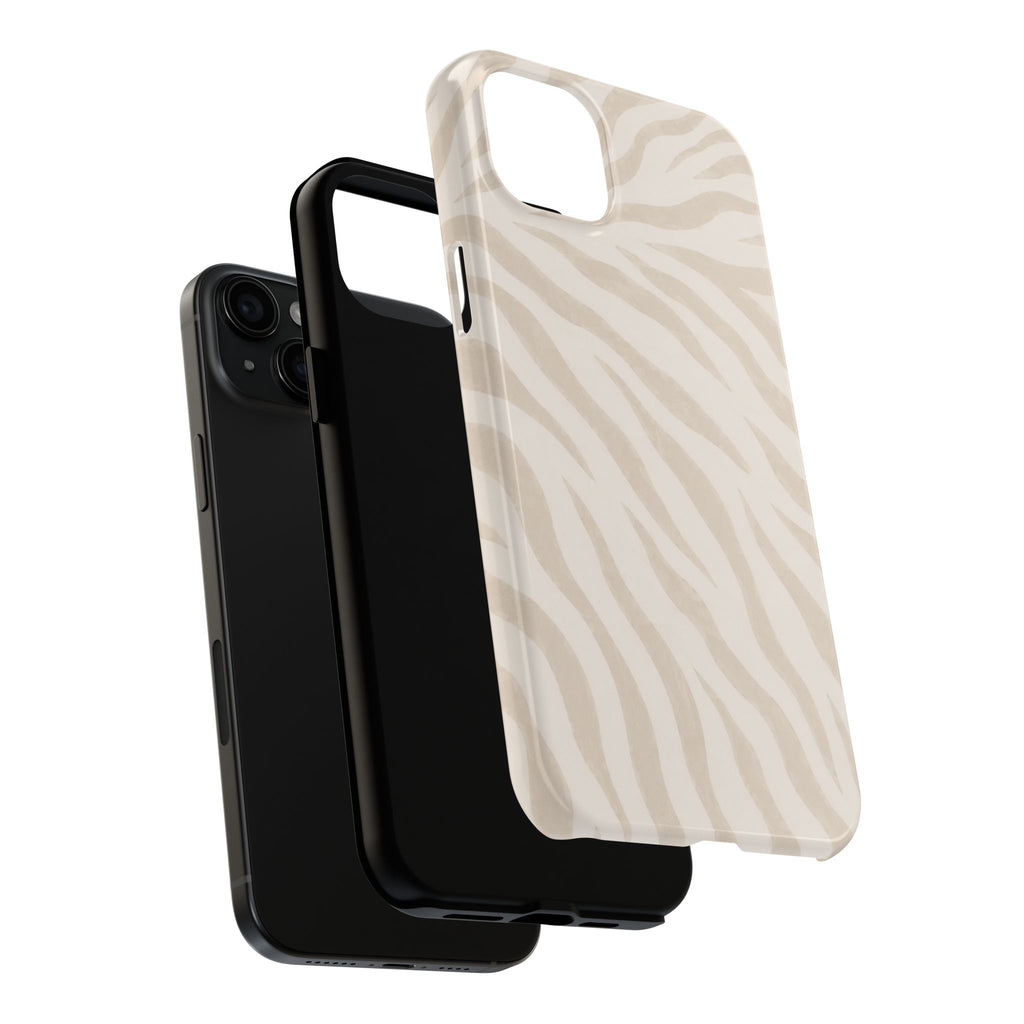 Baby Beige Zebra Phone Case