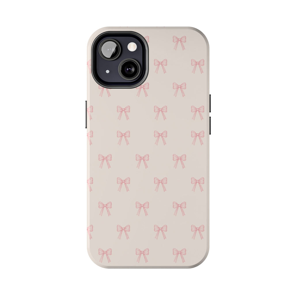 Blush Bow Phone Case