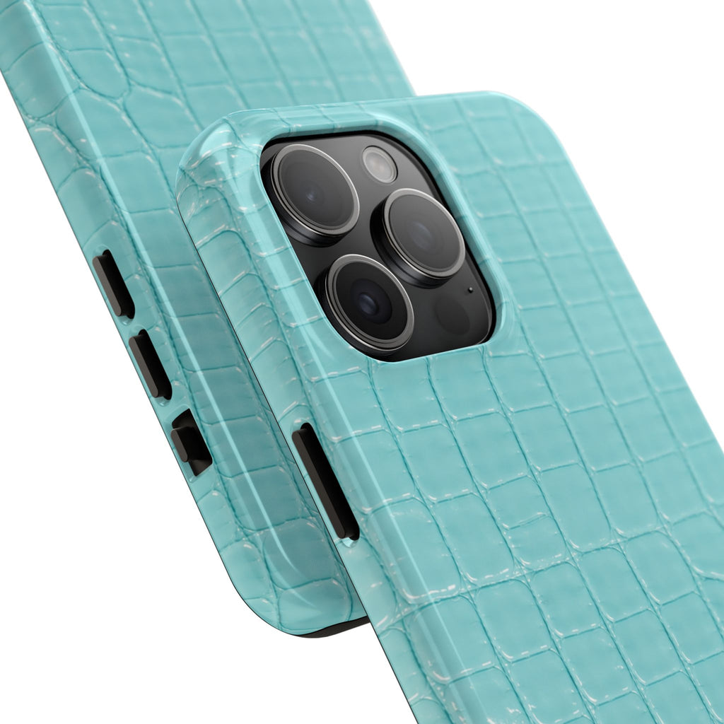 Aqua Croc Phone Case