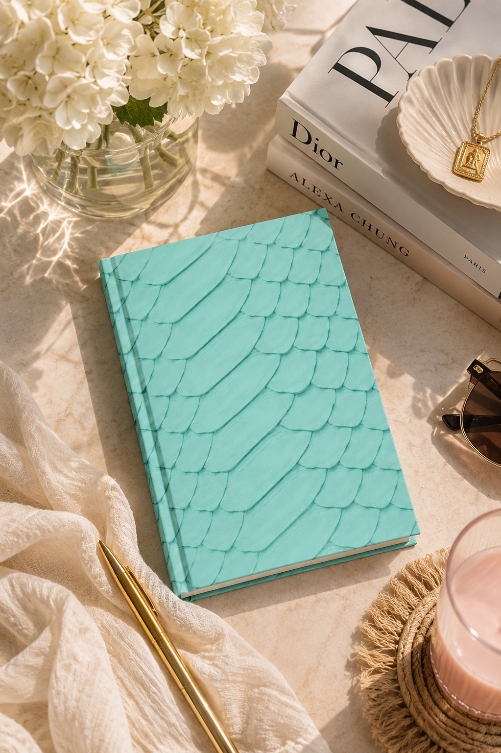 Aqua Croc Journal Matte